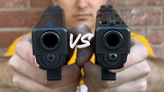 45 ACP vs 10mm Unbelievable Difference On Barriers [upl. by Aldwin]