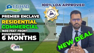 Premier Enclave  Residential amp Commercial Plots  Etihad Town  Lahore [upl. by Yettie]