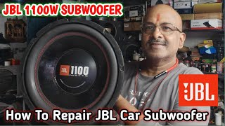 How To Repair JBL Car Subwoofer  JBL सबवूफर रिपेयर कैसे करें  Ravindra Tech amp Vlog [upl. by Mercola]