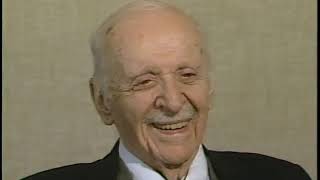 Edward L Bernays interview 19861023 [upl. by Hennebery]