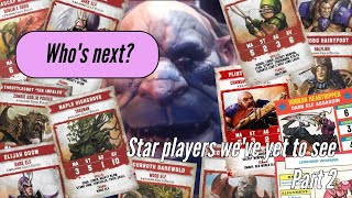 The next Bloodbowl stars players are part 2 [upl. by Aerdnat]