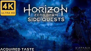 Horizon Zero Dawn Side Quest Walkthrough  Very Hard No Damage  Acquired Taste [upl. by Aidahs]