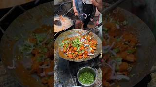 Viral chilli gobi of bangalore 😋❤️ streetfoodindia shorts youtubeshorts food uttarerswade [upl. by Brandais85]