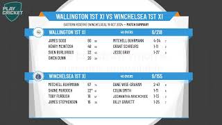 Wallington 1st XI v Winchelsea 1st XI [upl. by Booma]