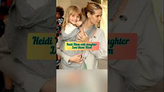 Heidi Klum with her beautiful daughter over the years cute celebrity [upl. by Vardon]