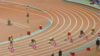 Mens 200m Final Bolt vs Blake London Olympics 2012 [upl. by Namyaw]