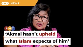 Rafidah hits out at ‘rabblerouser’ Akmal over ‘Allah’ socks issue [upl. by Hamas]