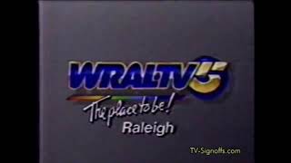 WRALTV Sign Off Tribute [upl. by Giselbert]