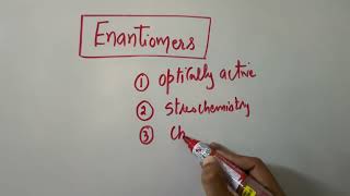 What are enantiomers  Best video on enantiomers [upl. by Jordain]