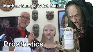 Matthew Mungle Witch Prosthetics Application Tutorial [upl. by Mond]