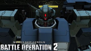 Mobile Suit Gundam Battle Operation 2  Gustav Karl LV1 ALL MOVES [upl. by Pearce223]