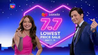 77 Lazada Lowest Price Sale [upl. by Ellehciram]