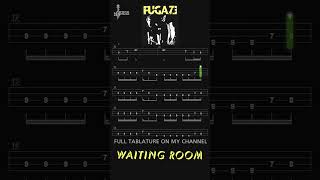 Waiting Room bassline by Fugazi chamisbass [upl. by Ljoka136]