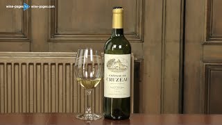 Château de Cruzeau PessacLéognan Blanc 2015 wine review [upl. by Mitchel]