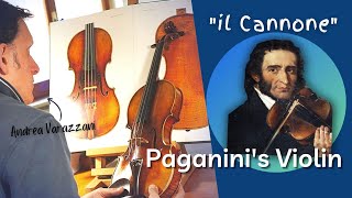 PAGANINIS VIOLIN  IL CANNONE copy by Andrea Varazzani [upl. by Harak]