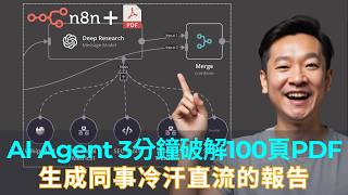 AI 狂潮下的求生指南：為何只懂 ChatGPT 讓你離失業更近一步，n8n AI Agent 才是你的救命稻草 [upl. by Adnovad]