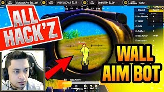 HACKERS IN PUBG MOBILE  Aimbot Wallhacker LGS47 CLAN [upl. by Atinreb333]