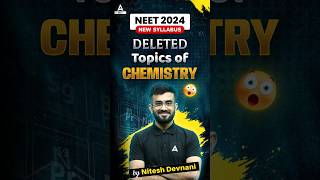 Deleted Topics of Chemistry NEET 2024  neet chemistry niteshdevnani [upl. by Rosie]