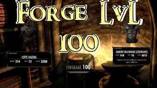 Devenir le maitre de la forge sur Skyrim [upl. by Attenat]