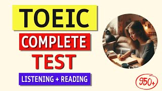 TOEIC Listening amp Reading Practice Test 2024 – Free Answers amp Tips [upl. by Sabian]