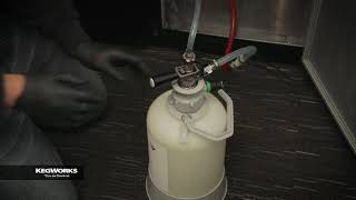 How To Clean Beer Lines with a Cleaning Keg [upl. by Lanza]