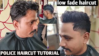 Police haircut 💈✅✅ Hairmens skin fade haircut muletcut formal look simple hair cut [upl. by Okoy736]