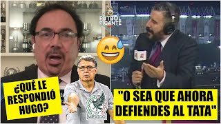 Álvaro PUSO EN APRIETOS a Hugo por apoyar la continuidad del Tata Martino en México  Futbol Picante [upl. by Assiran638]