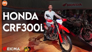 HONDA CRF300L 2025  Come cambia la piccola enduro a EICMA 2024 [upl. by Aitnas]