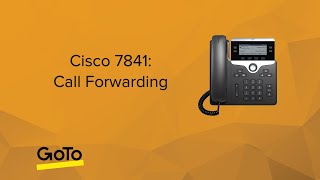 Cisco 7841 Call Forwarding [upl. by Pugh]