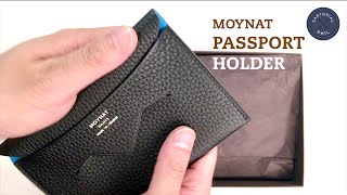 Moynat Paris Taurillon Leather Passport Holder [upl. by Chester]