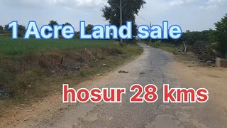 1 acre land sale near Shoolagiri hosur 28 kms [upl. by Lebar]