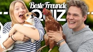 BESTE FREUNDE QUIZ  Hund Vs Huhn [upl. by Kinemod]