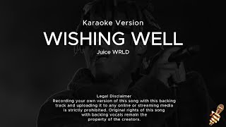 Juice WRLD  Wishing Well Karaoke Version [upl. by Monia]