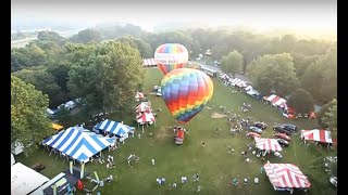 Spiedie Fest Hot Air Balloon Rally  A Ride in quotSir Prizequot with Ken Leota [upl. by Grata]