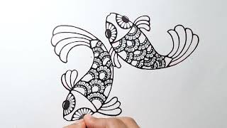 quotDrawing Fish Dive Deep into Techniques for Artistic Excellencequot [upl. by Lipsey910]