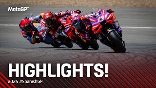 MotoGP™ Race Highlights 🔥  2024 SpanishGP [upl. by Ztnaj193]