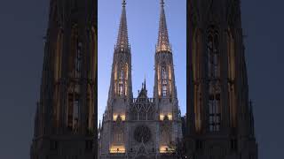 Amazing Votive church Vienna Austria [upl. by Henrique783]