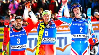 FIS Alpine Ski World Cup  Mens Slalom Run 2  Chamonix FRA  2024 [upl. by Otho921]