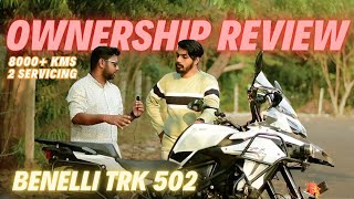 Benelli TRK 502 Ownership Review  is it worth buying in 2024 [upl. by Parette]