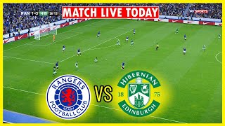 🔴Rangers vs Hibernian LIVE  Scotland Premiership Full Match the Day  eFOOTBALL [upl. by Lama95]