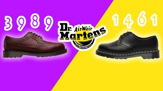 Dr Martens 1461 vs 3989  Which To Buy [upl. by Olva]