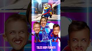 Spiderman Minion vs Spidermans Vlad and Niki x Coffin Dance  Tiles hop tileshop coffindance [upl. by Cosme]