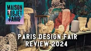 Design Trends 2024 Review of the MaisonampObjet fair in Paris [upl. by Ylla]