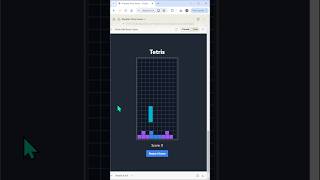 Create and Play Tetris like Game in Seconds with Claude 35 Sonnet  for Free [upl. by Haet488]