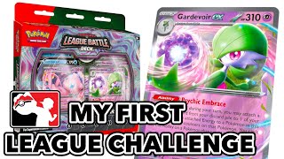 Using a Gardevoir EX League battle deck at my first ever Pokemon TCG League challenge event [upl. by Calesta]