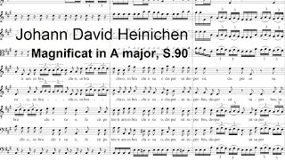 Johann David Heinichen  Magnificat in A major S90 [upl. by Leahsim]