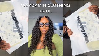 WAYDAMIN TRY ON HAUL  HONEST RAW REVIEW clothinghaul waydamin [upl. by Rolo]