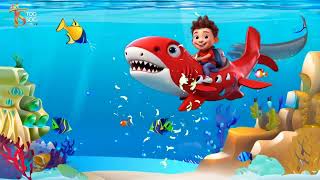 baby Shark Doo doo doo song ।। lyrics song baby shark Toddler songsbabyshark [upl. by Niltak]