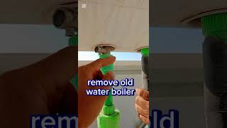 REMOVE OLD WATER BOILER [upl. by Dilan]