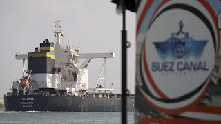 Égypte  les revenus du canal de Suez en baisse de 60 [upl. by Aivek]